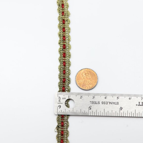 Floral Choker Gold Tone Choker Adjustable Choker 12.5' - 15' Inch - Picture 10 of 10